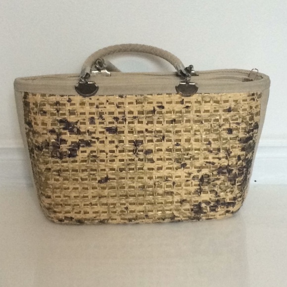 ITALY Made Woven Vintage Purse - Picture 2 of 11